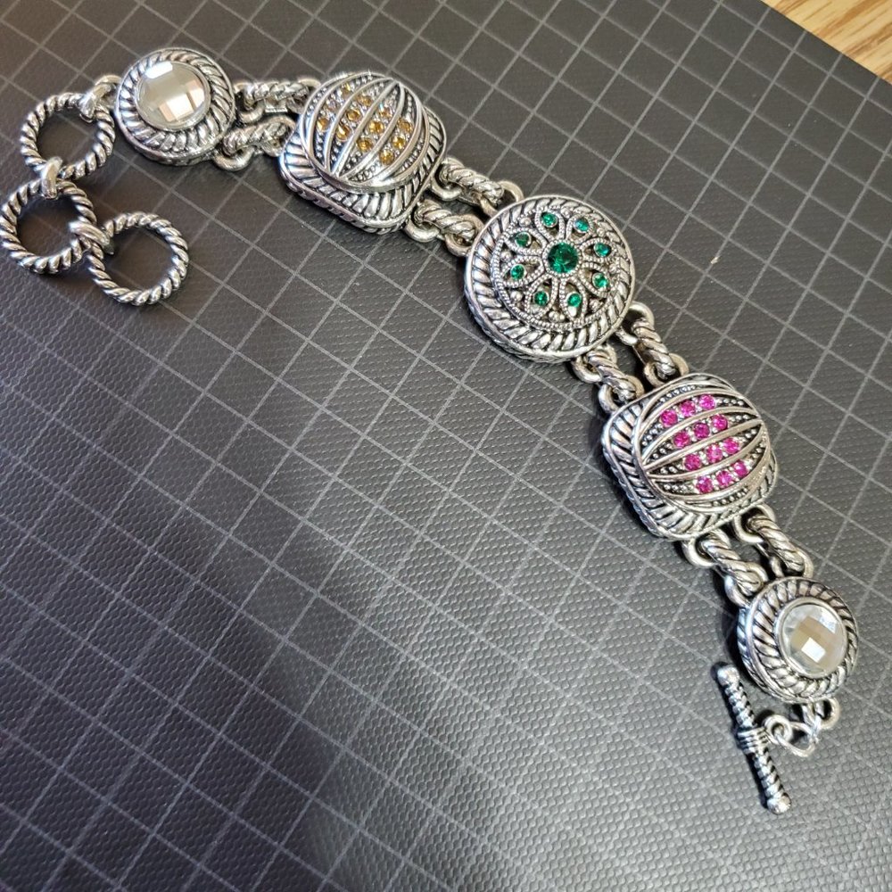 Ginger Snap/Interchangeable Button Snap Bracelet … - image 1